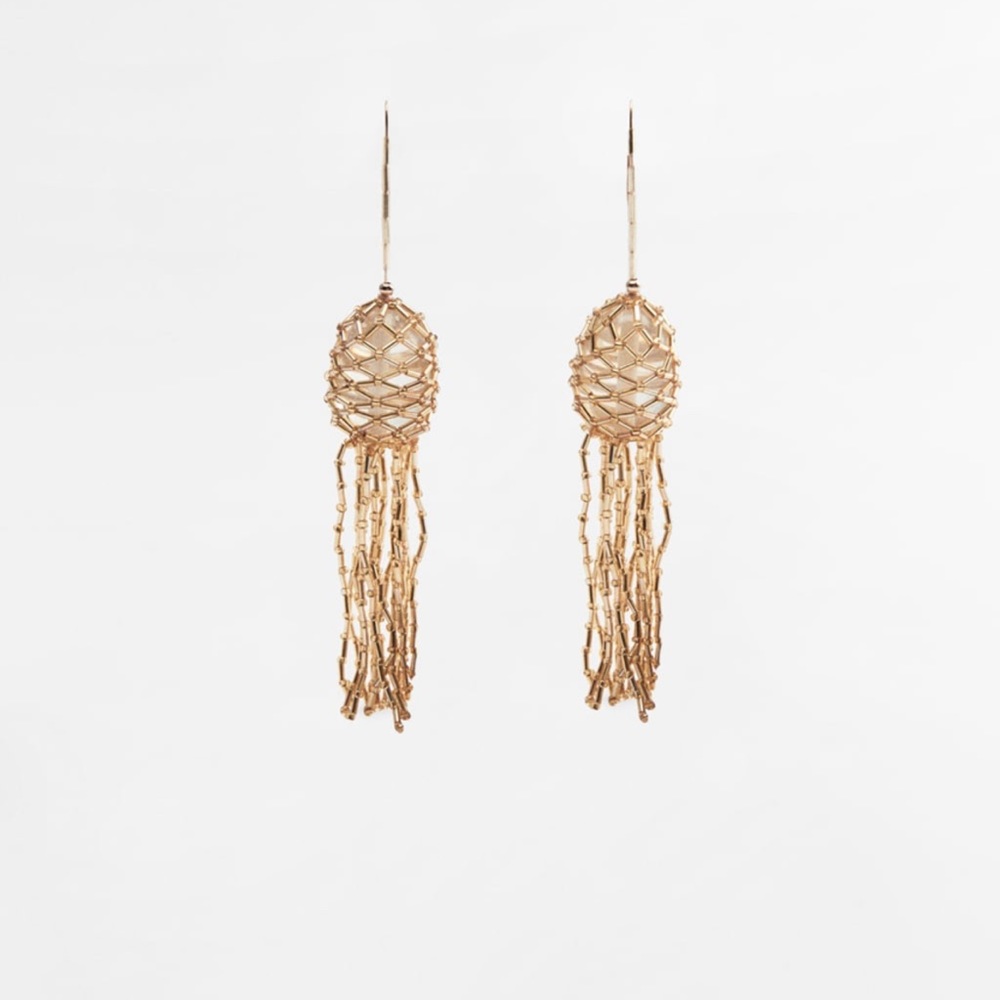 Zara Rhinestones Earrings - Picture 2 of 3